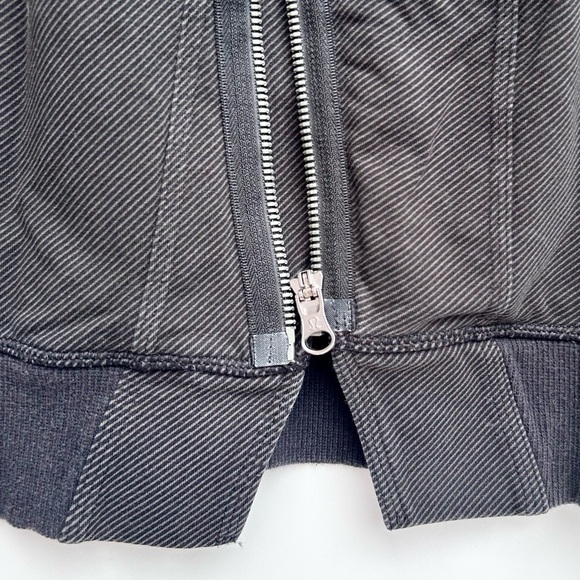 LULULEMON Mula Asymmetrical Jacket Bundle Wrap Zip Moto. Angle zip - Picture 10 of 11